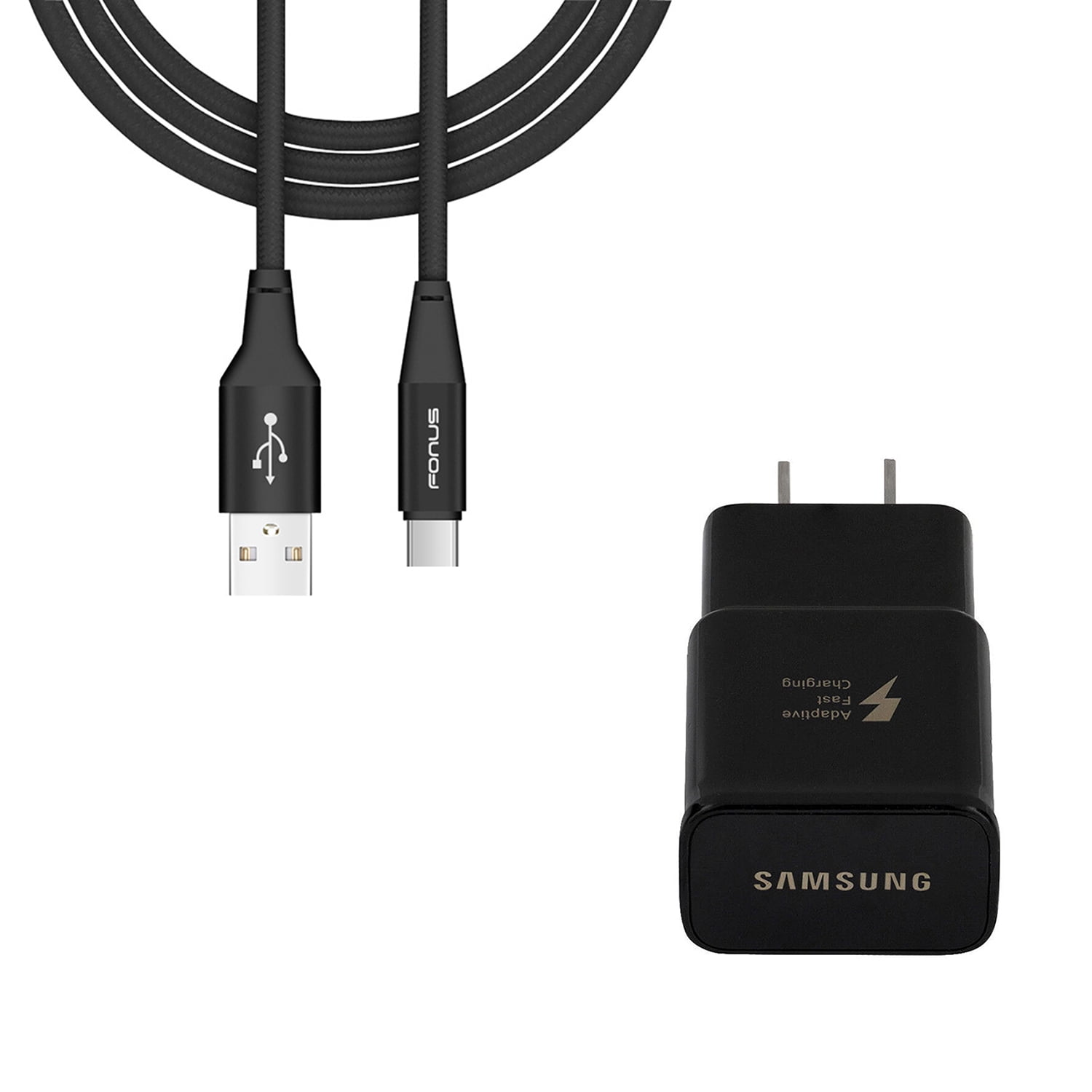 Fast Home Charger Type-C for Samsung Galaxy A06/A16 5G/A26 5G/A36 5G/A56 5G - 6ft USB Cable Quick Power Adapter Travel Wall