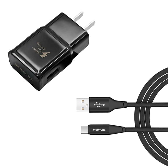 Fast Home Charger Type-C for Samsung Galaxy XCover6 Pro/Xcover7/XCover7 Pro - 6ft USB Cable Quick Power Adapter Travel Wall
