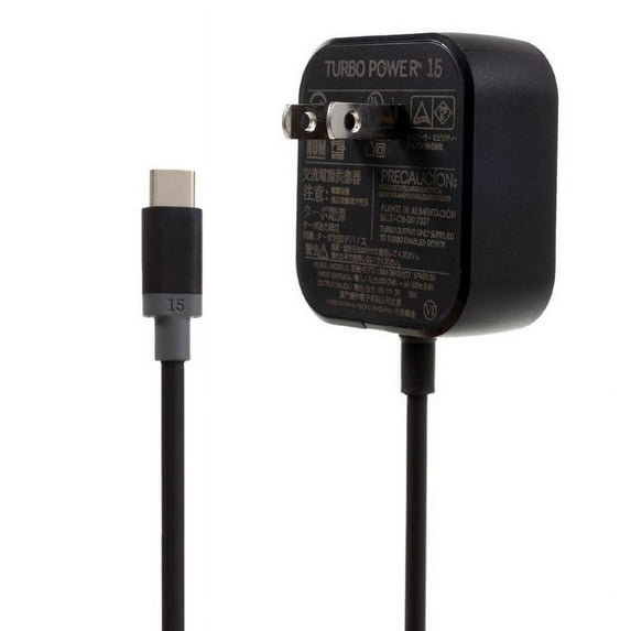 Fast Home Charger for Motorola Moto G Play (2023) Phone - 15W 5ft Long Type-C Turbo Charge Power Adapter Compatible With Moto G Play (2023)