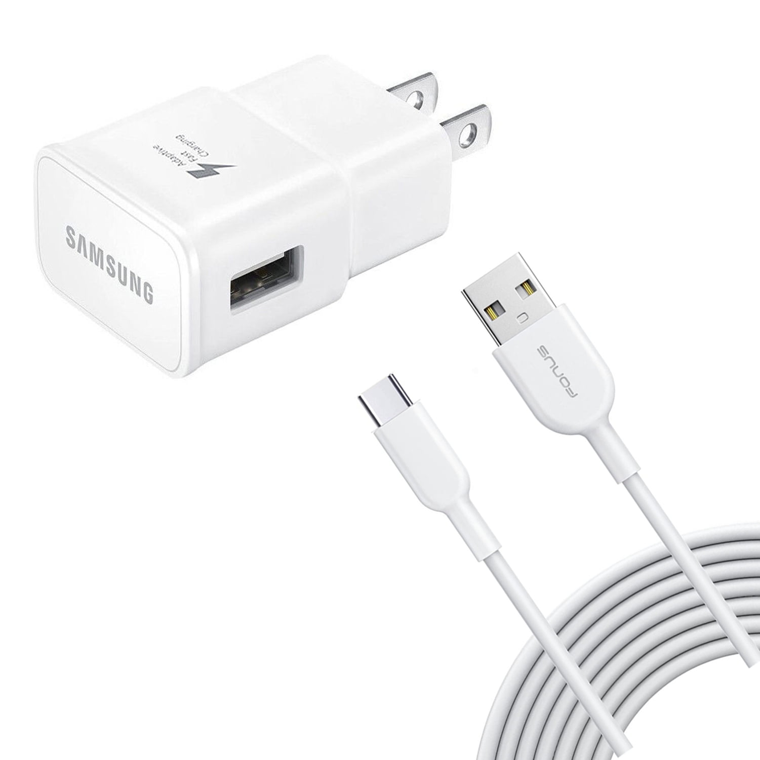 Fast Home Charger for Motorola Moto Tab G70/G62 - Type-C 6ft USB Cable ...