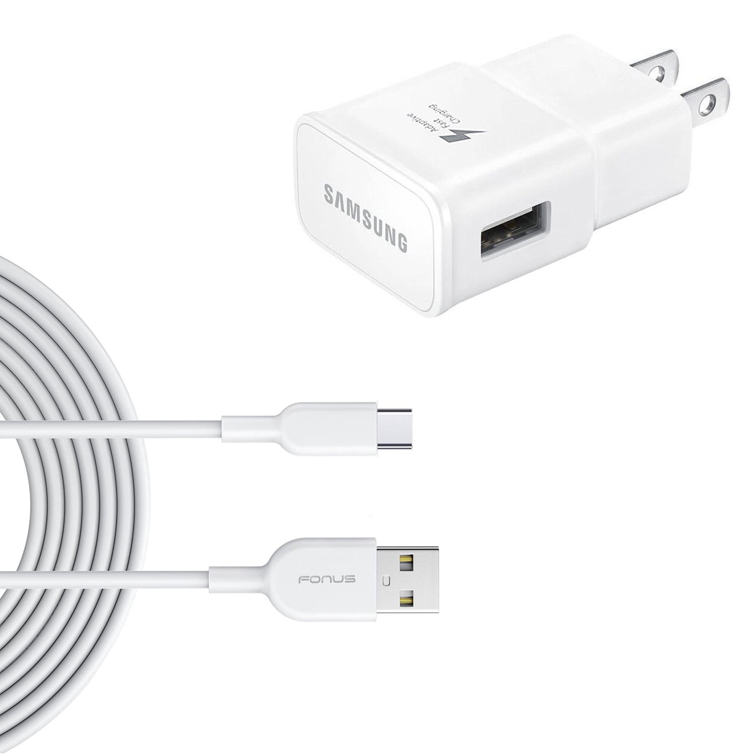 Fast Home Charger for OnePlus 11/12/12R/13/13R 5G - Type-C 6ft USB Cable Quick Power Adapter Travel Wall
