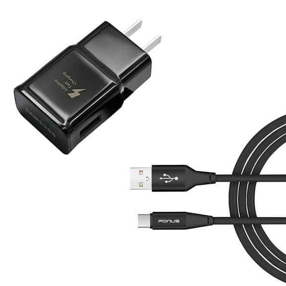 Fast Home Charger for Samsung Galaxy A71 5G/A51/A21/A11 - Type-C 6ft USB Cable Quick Power Adapter for Galaxy A71 5G/A51/A21/A11