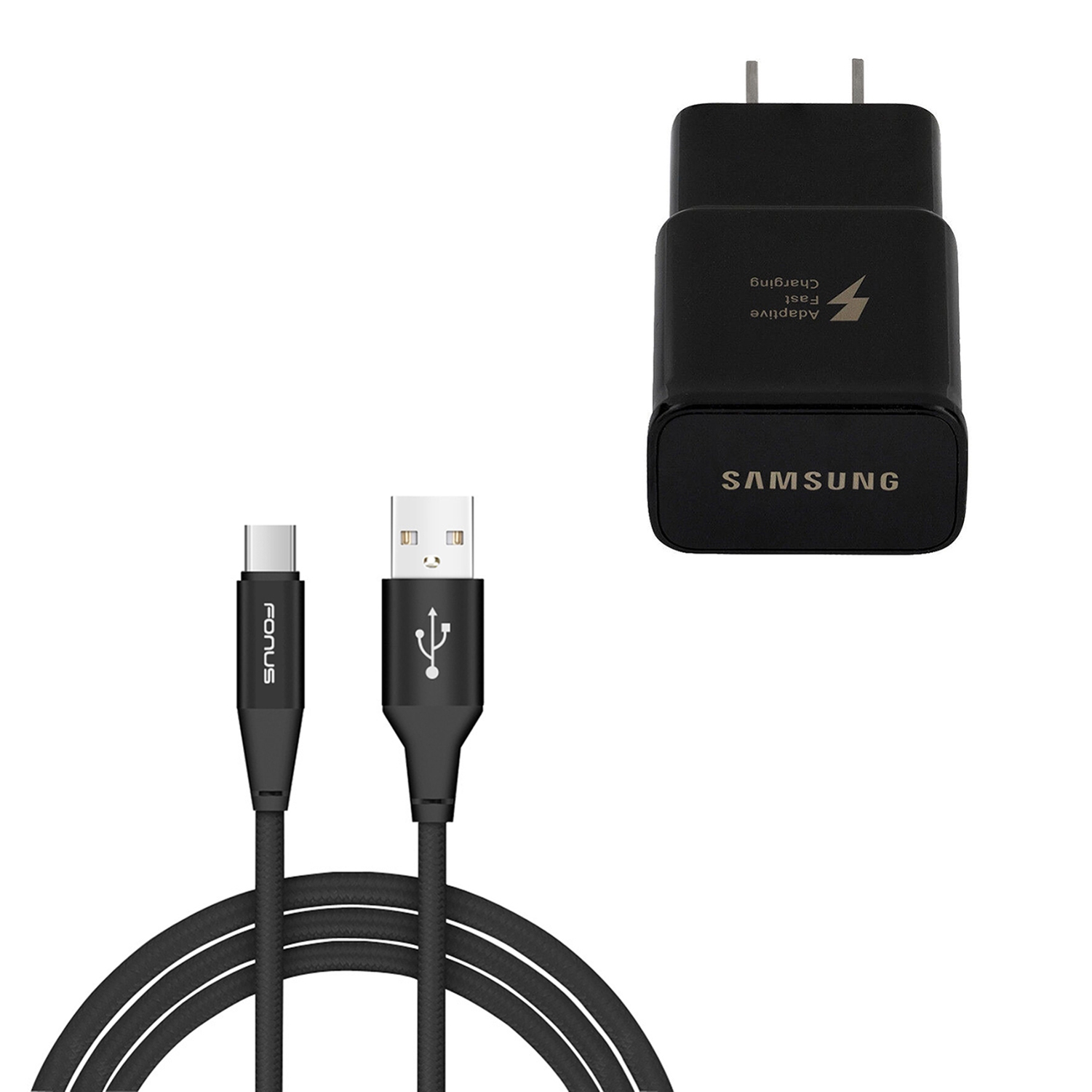 Fast Home Charger for Samsung Galaxy A71/A51/A21/A11 - Type-C 6ft USB Cable Quick Power Adapter for Galaxy A71/A51/A21/A11