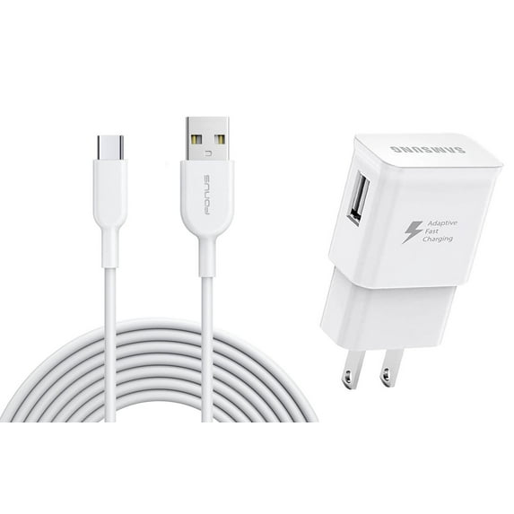 Fast Home Charger for Samsung Galaxy Tab A9/Tab A9 Plus - Type-C 10ft USB Cable Quick Power Adapter Travel Wall