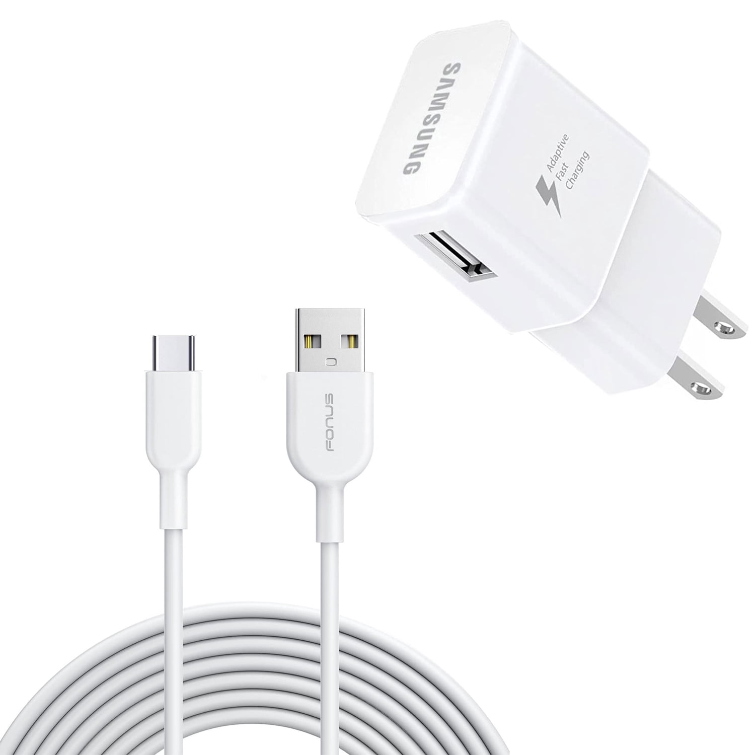 Fast Home Charger for Samsung Galaxy Tab A9/Tab A9 Plus - Type-C 6ft USB Cable Quick Power Adapter Travel Wall