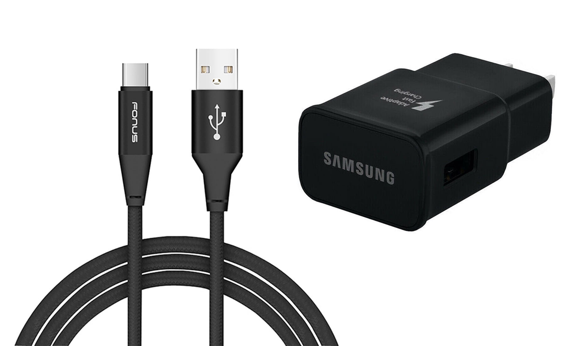 Fast Home Charger for Samsung Galaxy Z Fold 3 5G/Z Fold4/Fold5/Fold6 - Type-C 6ft USB Cable Quick Power Adapter Travel Wall