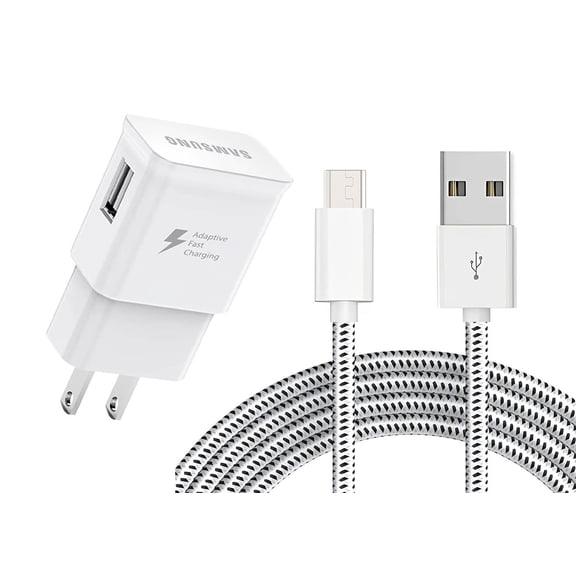 Fast Home Charger for TCL ION Z - 6ft USB Cable Quick Power Adapter Travel Wall  TCL ION Z