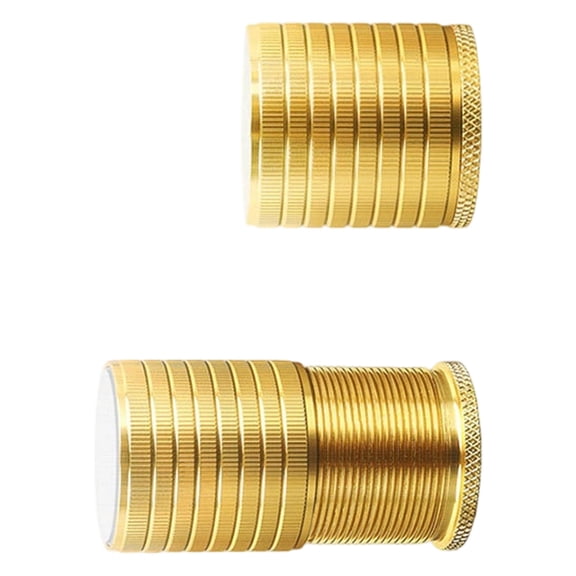 Fast Installation Desk Height Adjusters with Not Slip Base Gold Finish Furniture Stabilizers For Dining