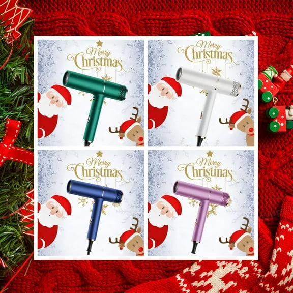 Fast Ionic Professional Hair Dryer with Diffuser Attachment for All Hair Types - Ideal Holiday Gift