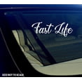thumbnail image 1 of Fast Life Sticker Decal - JDM Slammed Window 7" Inches Long, 1 of 2