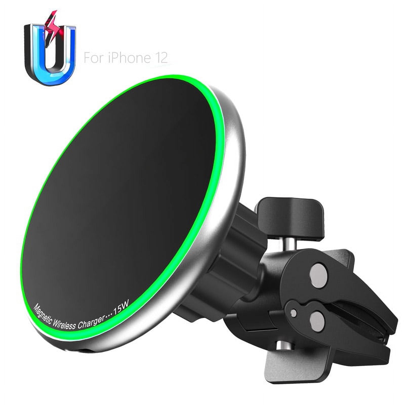 Fast Wireless Car Mount Charger 15W QC 3.0 Wireless