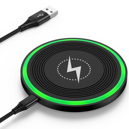Fast Magnetic Wireless Charger,HopePow 15W Wireless Charging Pad for Mag-Safe Charger Stand Wireless Charging Pad for Galaxy/ iPhone 15//13 Plus/13 Pro max/ 13/12 Pro,Black