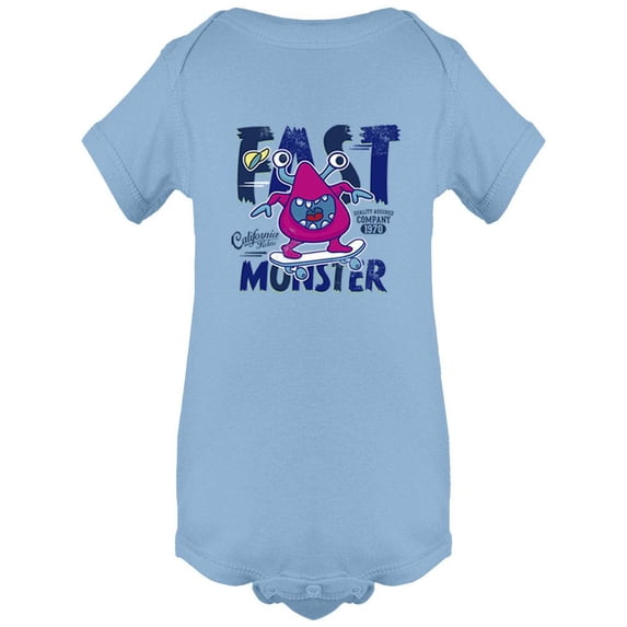 Fast Monster Skater Bodysuit Infant -Image by Shutterstock, 24 Months