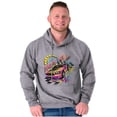 thumbnail image 1 of Fast Not Last Racecar Speedometer Unisex Plus Fleece Graphic Hoodie Brisco Brands 2X, 1 of 3