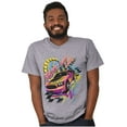 thumbnail image 1 of Fast Not Last Racecar Speedometer Plus Size Crewneck Graphic Tee Shirt Brisco Brands 2X, 1 of 4