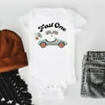 thumbnail image 1 of Fast One Baby Bodysuit, First Birthday Baby Outfit, Race Car Birthday Shirt, Birthday Boy Shirt, First Birthday Shirt, Race Car Birthday Cute Baby Onesie, BABY BODYSUIT LAT 4424, 1 of 3