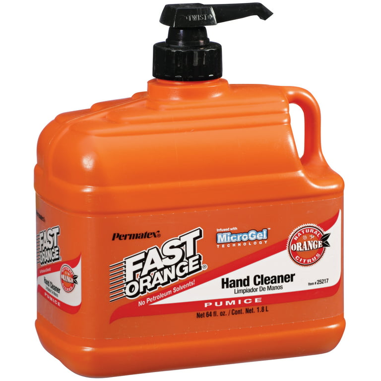 HCO-128 - DiversiTech HCO-128 - Fast Orange Smooth Hand Cleaner w/  Dispenser (1 Gallon)