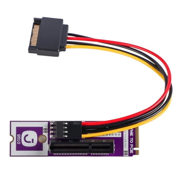 Fast PCIe 5.0 M.2 Drive Expansion Card for Fast Data Transfer Support Double Protocols Drive for Professional Workloads
