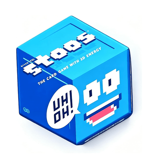 FastPaced 3D Illusion Stack Strategy Card Game, MultiPlayer Party Game for Friends Family Gatherings and Game Nights