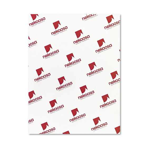 Nekoosa Fast Pack Digital Carbonless Paper 8-1/2 x 11 White 2500/Carton 17393