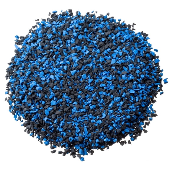 Fast Patch Poured-in-Place Surfacing Repair Kit Fix Rubber Playground (Blue/Black, Small)