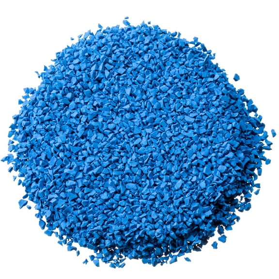 Fast Patch Poured-in-Place Surfacing Repair Kit Fix Rubber Playground (Blue, Small)