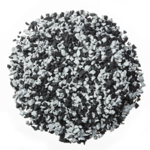 Fast Patch Poured-in-Place Surfacing Repair Kit Fix Rubber Playground (Gray/Black, Small)