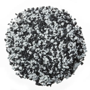 Fast Patch Poured-in-Place Surfacing Repair Kit Fix Rubber Playground (Gray/Black, Standard)