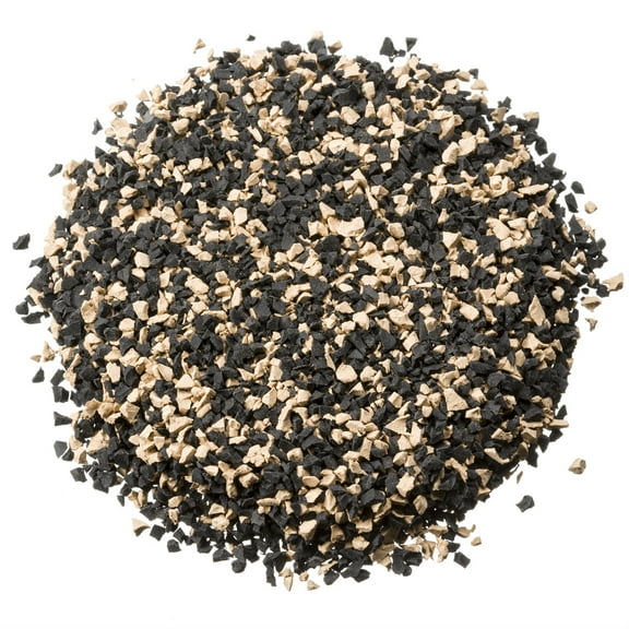 Fast Patch Poured-in-Place Surfacing Repair Kit Fix Rubber Playground (Tan/Black, Small)