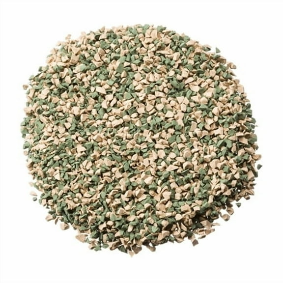 Fast Patch Poured-in-Place Surfacing Repair Kit Fix Rubber Playground (Tan/Green, Small)
