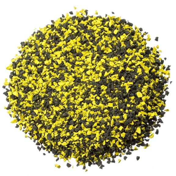 Fast Patch Poured-in-Place Surfacing Repair Kit Fix Rubber Playground (Yellow/Black, Small)