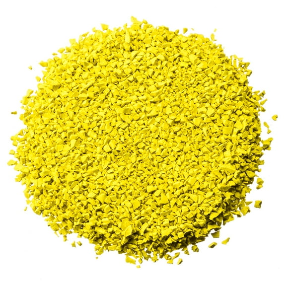 Fast Patch Poured-in-Place Surfacing Repair Kit Fix Rubber Playground (Yellow, Small)