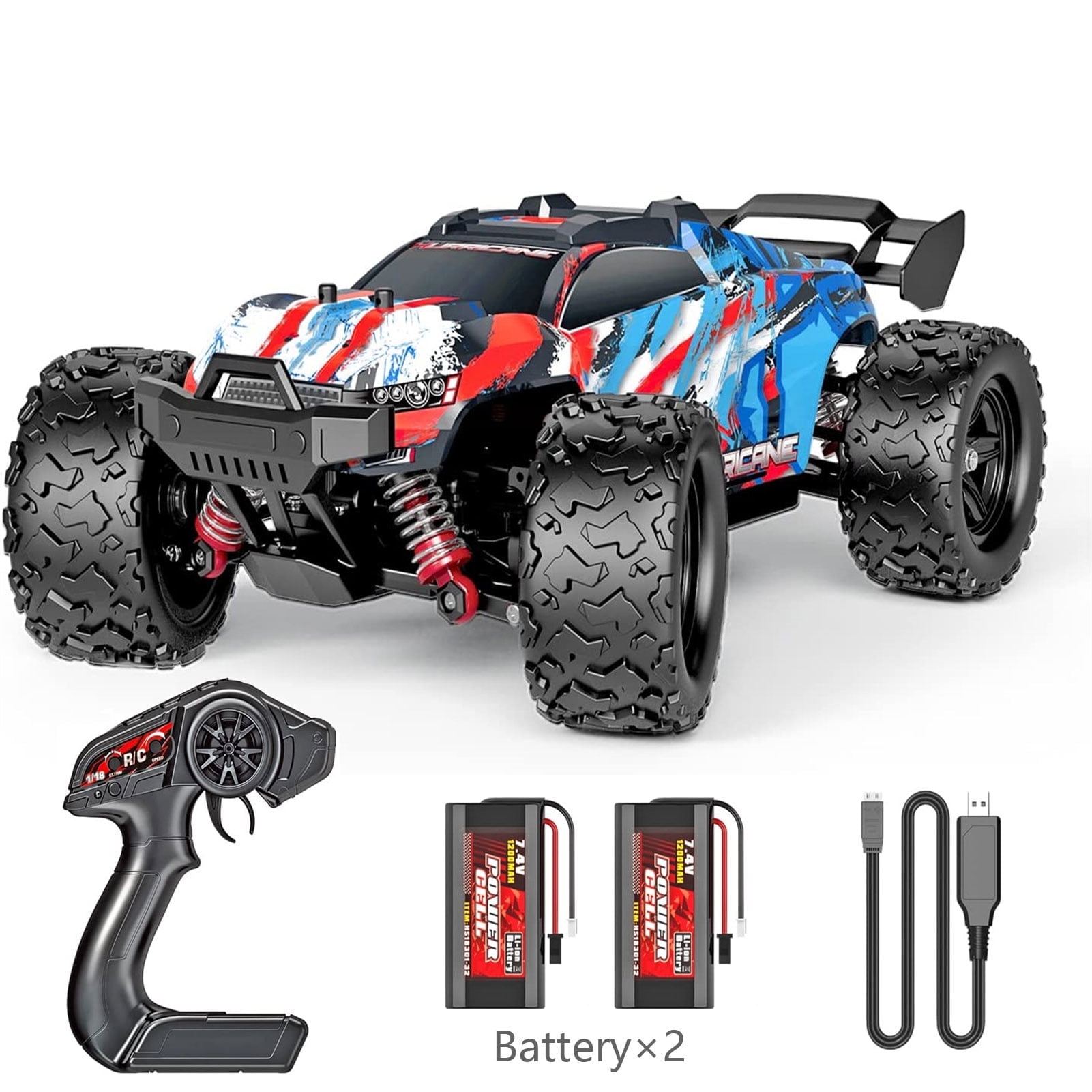 Fast RC Cars for Adults, 36KM/H All Terrain 4WD High-Speed Off-Road ...