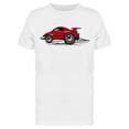 thumbnail image 1 of Fast Red Dragster Car  T-Shirt Men -Image by Shutterstock, Male x-Large, 1 of 2