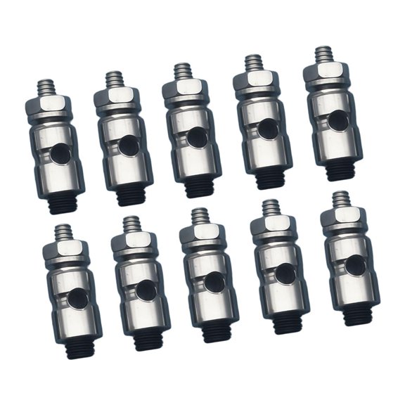 Fast Release Connectors Set Of 10 Adjustable Pushrod Connectors For Remote Model Aircraft Boats With Multiple Size Optio by LUVNIMB