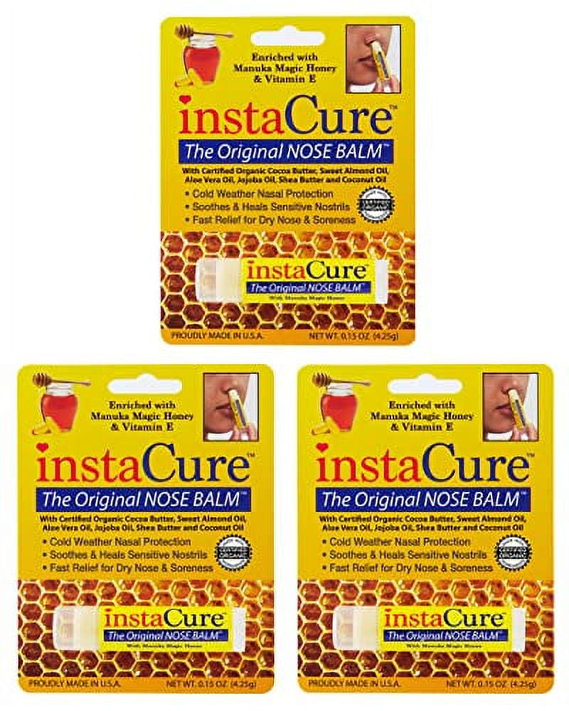 Fast Relief for Cracked, Dry and Sore Noses! InstaCure's Original Nose