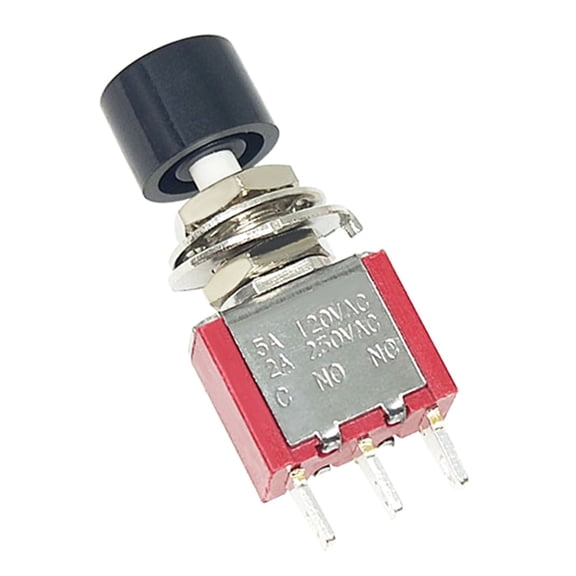 Instantly Return Tactile Pushbutton Switches PS102 3Pin 6Pin High Current 250VAC 120VAC Industrial Toggle