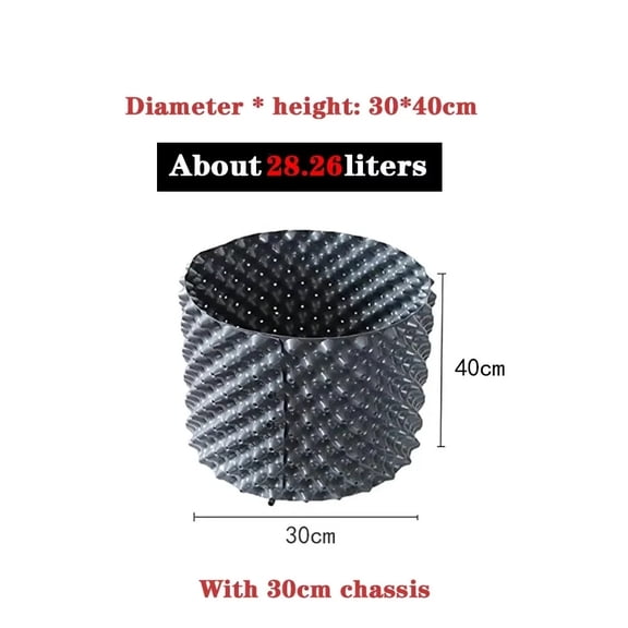 Fast Root Grow Nursery Pot Pruning Tool - Plant Root Control Trainer Container for Garden Tree Bonsai Transplant