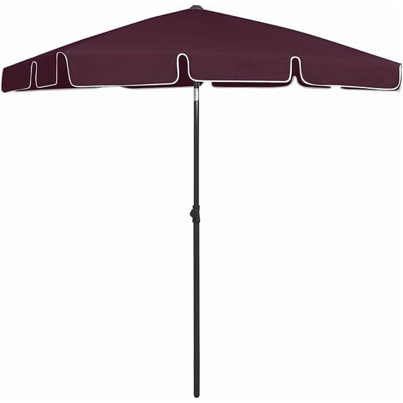 (Fast Shipments) Beach Umbrella Protection Beach Umbrella for Patio Garden Beach Outdoor,Sunshade Umbrella Beach Umbrella Sand Yellow 70.9"x47.2"