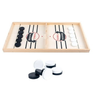  2-in-1 Fast Sling Puck Game Set ENEGON,Large Size 23.6