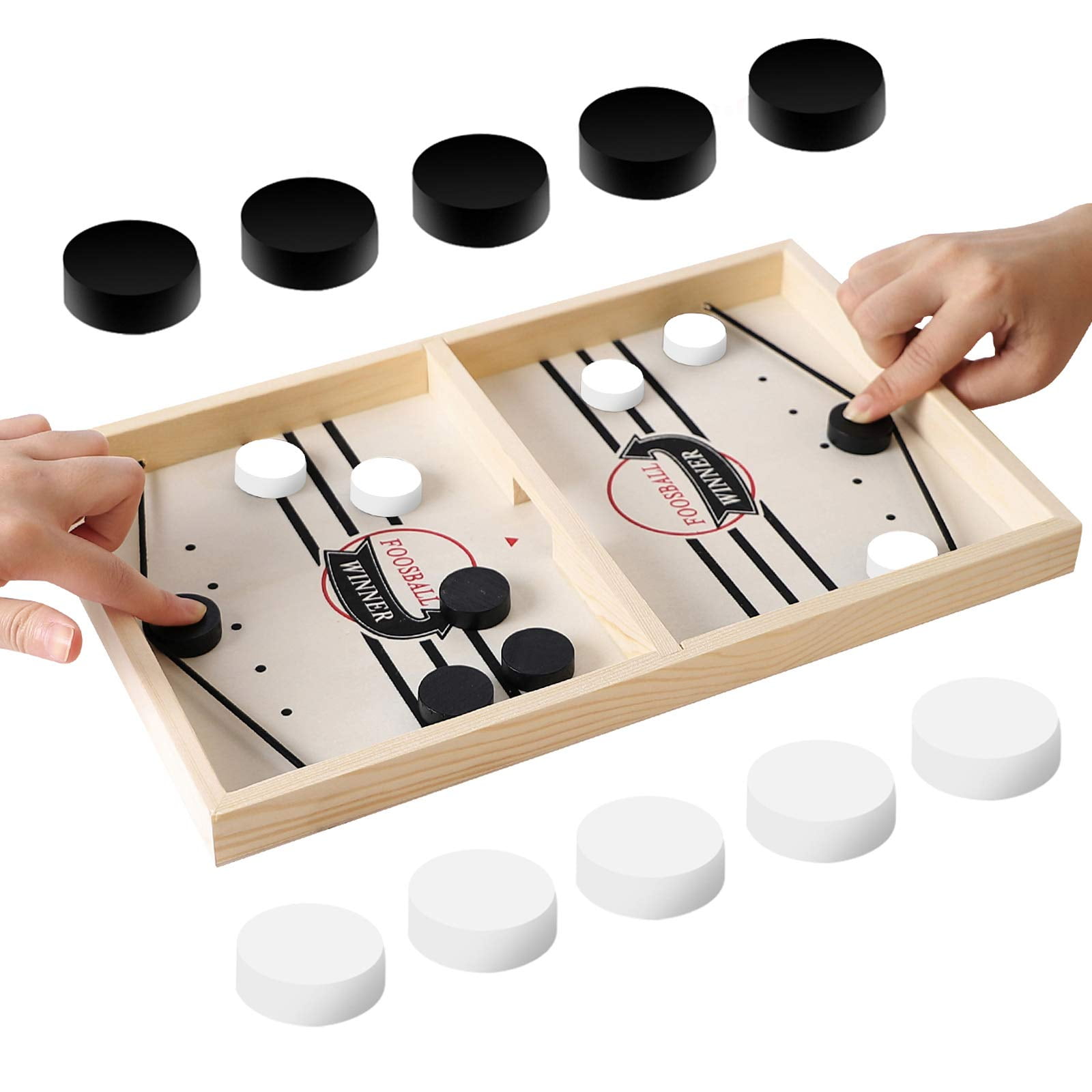 Fast Sling Puck Game, Neo LOONS Table Desktop Battle Game Winner Board