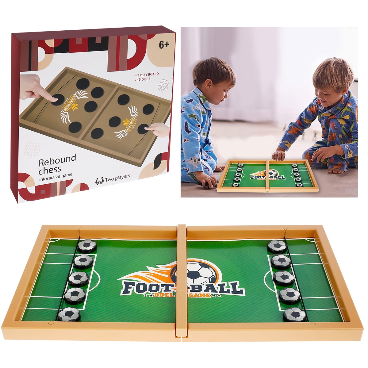 Fast Sling Puck Game Plastic Sling Football Board Game Foosball