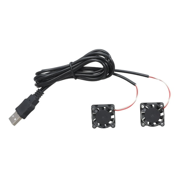 Fast Speed 10200RPM DC5V Cooling Fan With USB Cable For Computer Case Printer Small Electronics Cooling