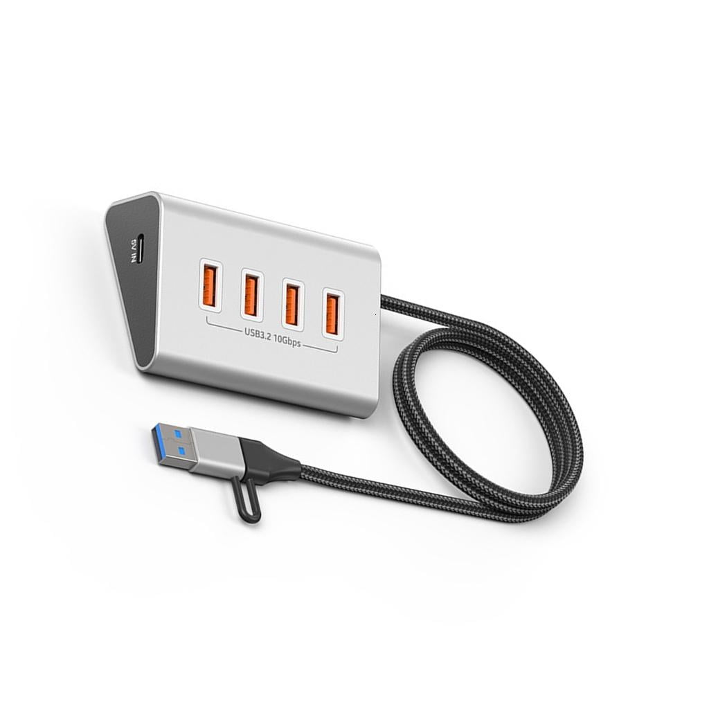 Fast Speed 10Gbps USB C Hubs Multiports Adapter Card Reader For Laptops Tablets