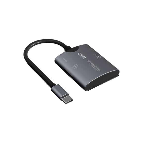 Fast Speed 480Mbps USB Type C Card Reader for TF and XD Cards Portable Aluminum Housing Plugs and Play Design