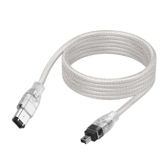 Fast Speed 4Pin to 6Pin FireWire IEEE 1394 Adapter Cable 400Mbps for Camera Data Transfer and Device Sync 180cm