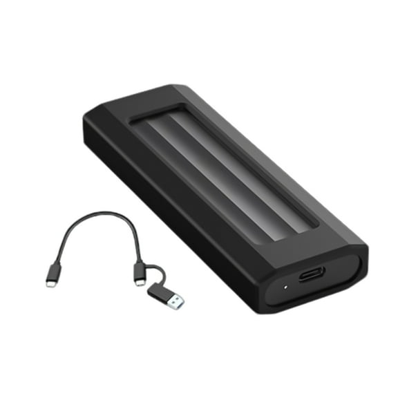 Fast Speed M.2 NVMe SATAs SSD Enclosure USB 3.1 Aluminum External Storage Adapter