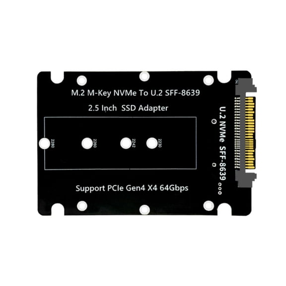 Fast Speed M.2 To U.2 Converter For Enterprise Servers Optimized For Heat Management And Compactly Build