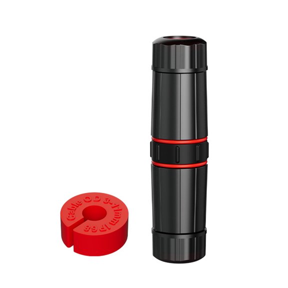 Fast Speed Networking Connector With Double Sealing For Underground And Outdoor Installation