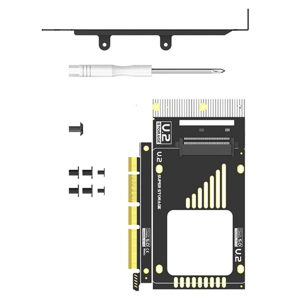 Fast Speed PCIe 5.0 to U.2 SFF 8639 Adapter Card 128GB/s Bandwidth for ...